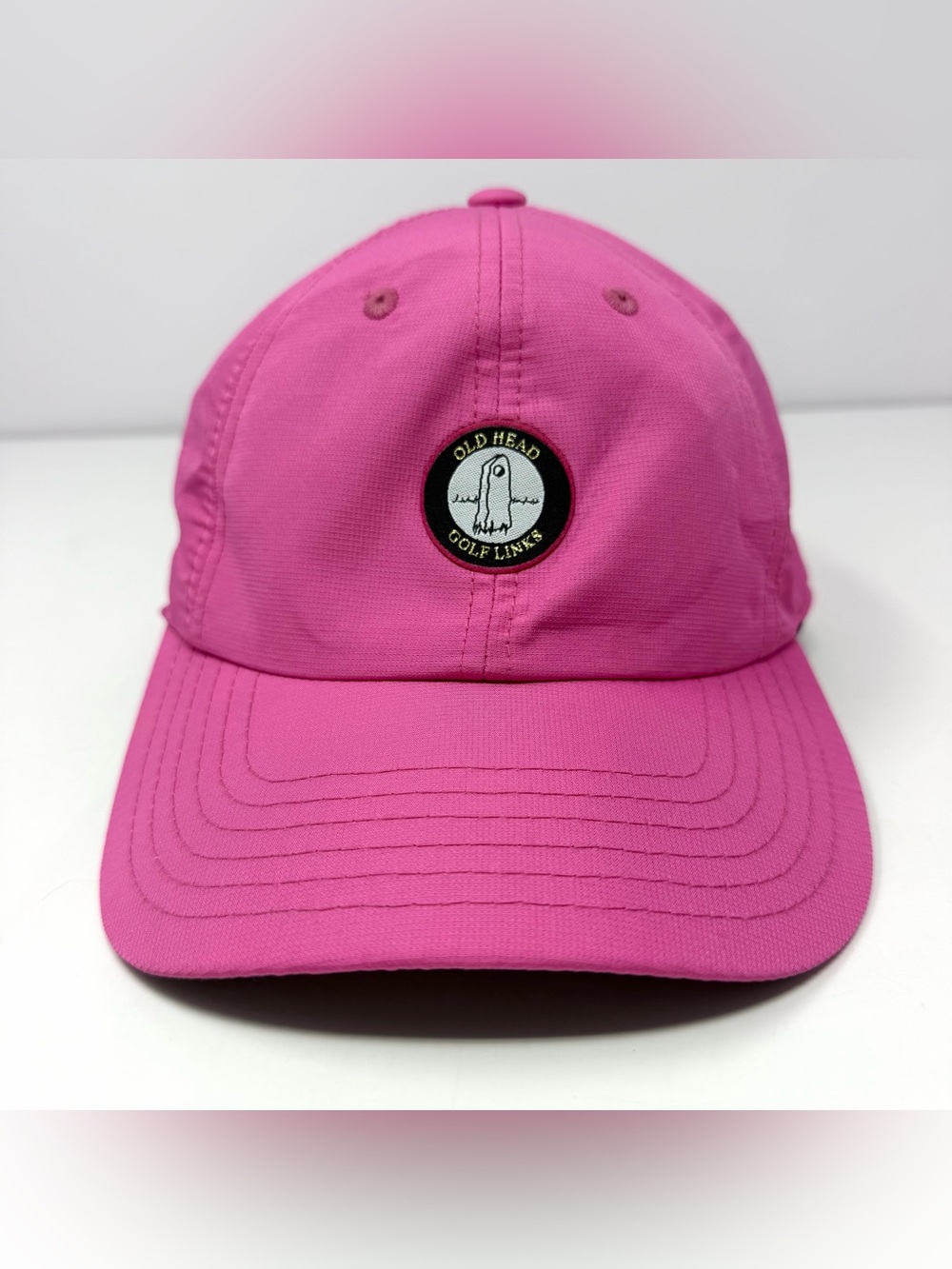 Old Head Golf Links Course Ireland Hat Cap StrapBack Pink American Needle Unisex
